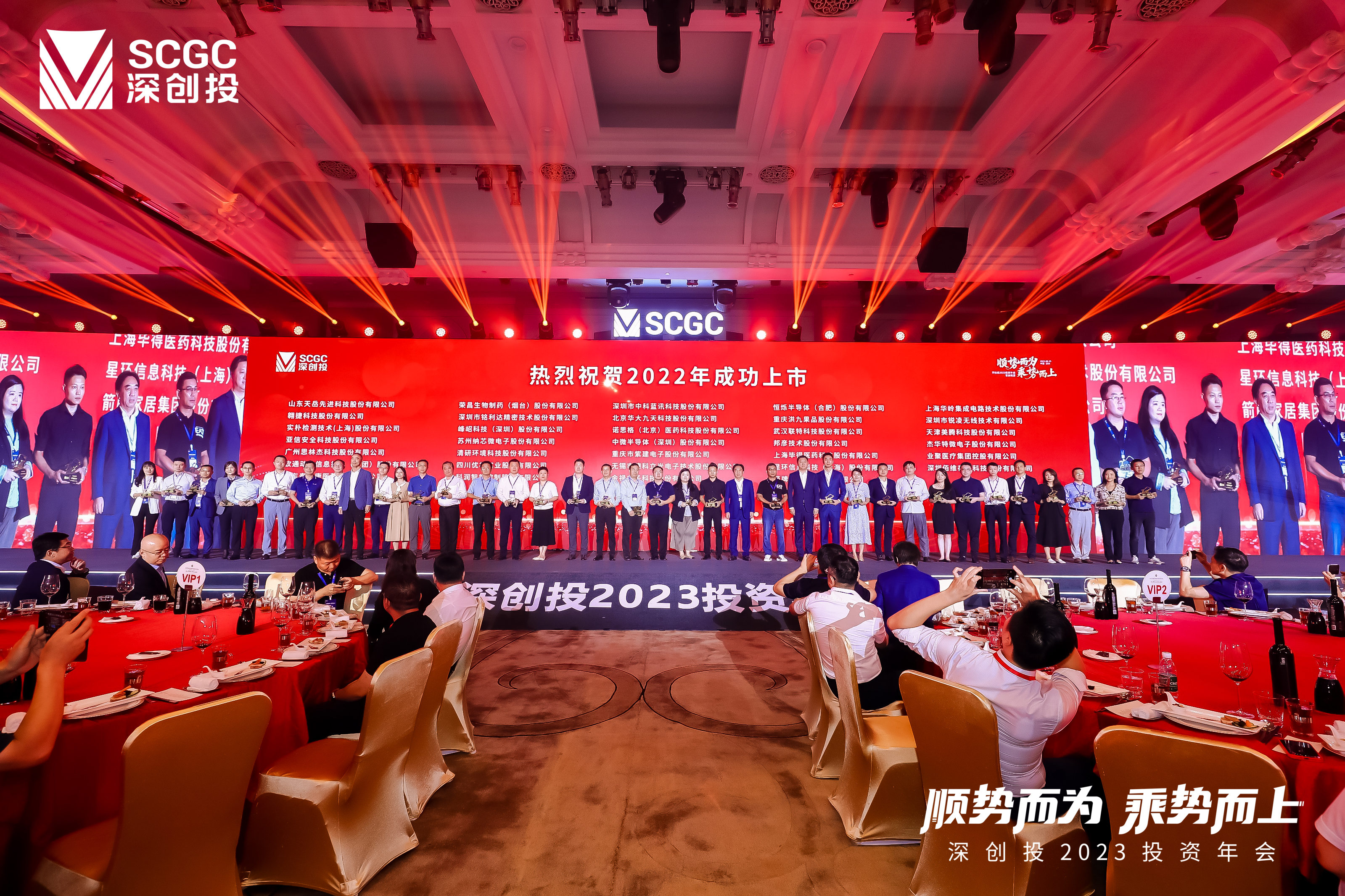 797966金沙娱场城股份参加深创投2023年“顺势而为 乘势而上”年会